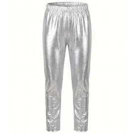 buttinette Leggings Silber 152