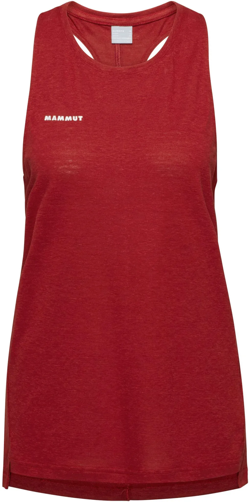 Mammut Massone Light Funktionstank Damen in dark mammut red, Größe S - rot