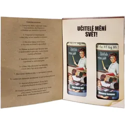Bohemia Gifts & Cosmetics Book Teachers Change the World Geschenkset