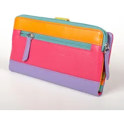 bunte Handytasche mit Geldbörse SINGAPUR - Stylische Geldbörse Damen
