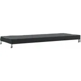 vidaXL Tischdecken Uni Schwarz 102 x 202 x 15 cm