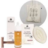 Mylily Vulva Care Set | Intimpflege mit Rasierhobel in Roségold 1 St
