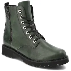 Grüne Stiefeletten Remonte Gefütterte Damenschuhe, 37