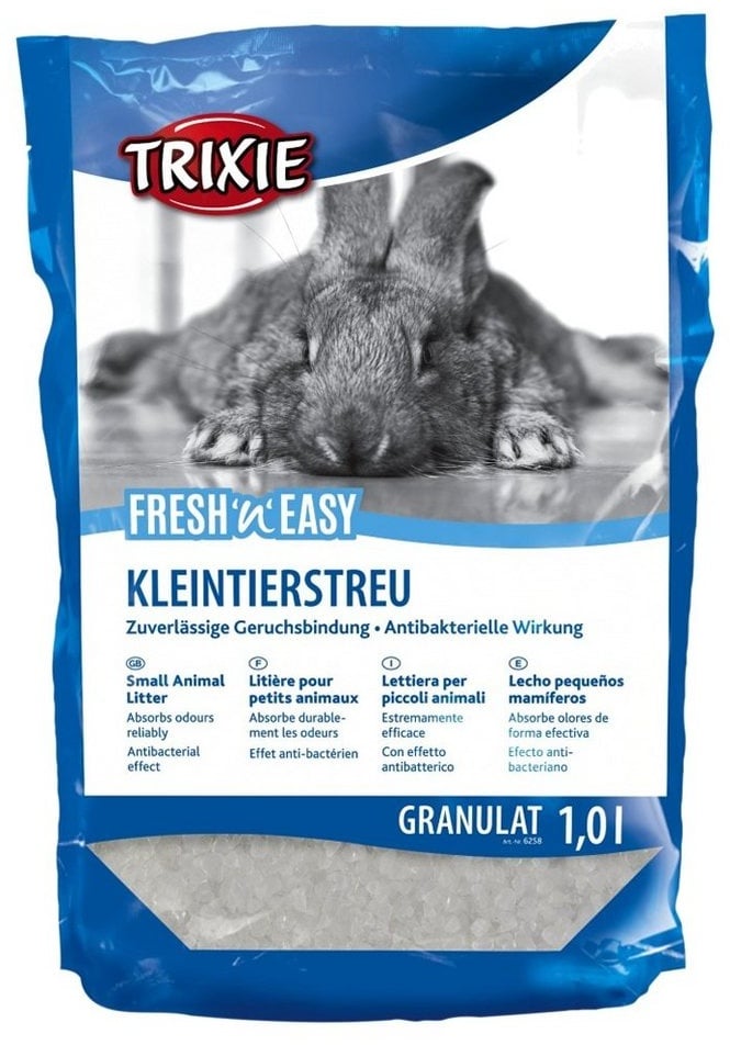 TRIXIE Kleintierkäfig Fresh'n'Easy Kleintierstreu, Granulat 1 l