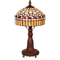 Birendy Tischlampe  Tiffany Style Moaikmotiv Tif145 Motiv Lampe Dekorationslampe