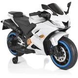 Moni Kinder Elektromotorrad Motocross weiß (12 V)