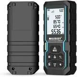 Digitaler Laser-entfernungsmesser Lm50 50m Digital-laser-messgerät, Längen-/flächen-/volumen-/satz-des-pythagoras-messung Mit Lcd-hintergrundbeleuchtung, Ip54