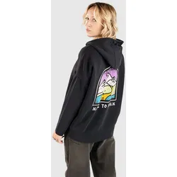 Passenger Friday Collective Recycled Cotton Hoodie black Gr. L