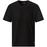 Trigema T-Shirt » Heavy T-Shirt aus 100% recycelter Baumwolle«, (1 tlg.), Gr. M, schwarz, , 78347245-M