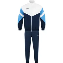 Jako Retro Freizeitanzug Herren 912 - marine/weiß/skyblue S