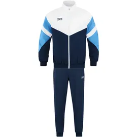 Jako Retro Freizeitanzug Herren 912 - marine/weiß/skyblue S