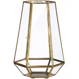 Gilde Windlicht Cozy in Gold - (H)30 x - 20 cm - Gr.: onesize