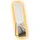 Homcom Ganzkörperspiegel Transparent, Metall, 40x150x3 cm Standspiegel