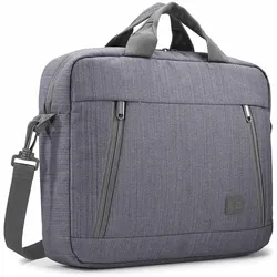 Case Logic "Huxton Attaché" Notebooktasche 15,6" ,grau Gepolsterte Tragegriffe, Schultergurt