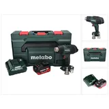 Metabo HG 18 LTX 500 Akku Heißluftgebläse 18 V 300 - 500 °C + 1x Akku 5,5 Ah + Ladegerät + MetaBox