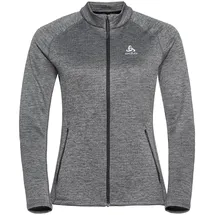 Odlo Damen Fli Mid Layer Full Zip grau