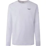 Pepe Jeans Original Basic 2 Langarm-T-Shirt White XL