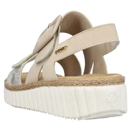 Rieker Keilsandaletten Damen Beige 41