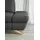 furn.design Ecksofa "Skalm" in grau Velours Wohnzimmer Sofa 284 cm - Grau