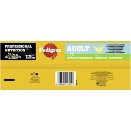 PEDIGREE Professional Nutrition Adult Geflügel & Gemüse 12 kg