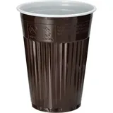 Papstar Thermo-Automatenbecher 0,18 l Ø 7,03 cm 100 St. Braun/Weiss