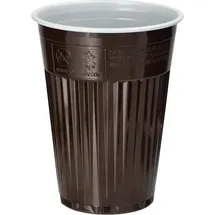 Papstar Thermo-Automatenbecher 0,18 l Ø 7,03 cm 100 St. Braun/Weiss