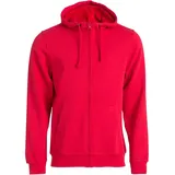 New Wave CLIQUE Basic Kapuzenjacke Herren 35 - rot XS