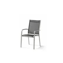 Sieger Meran Stapelsessel 61 x 57 x 98 cm graphit/grau