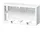 Legrand AP-Geh. 2x2mod horiz. ws