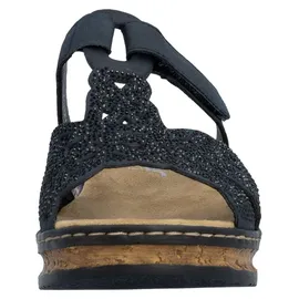 Rieker Nabukino für Damen, blau, 41 EU