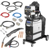 STAHLWERK Schweißgerät MIG MAG 400 Pro Vollsynergischer, wassergekühlter IGBT