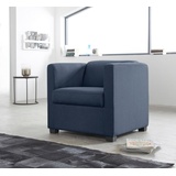 INOSIGN Sessel »Bob«, in verschiedenen modernen Farben und Qualitäten blau