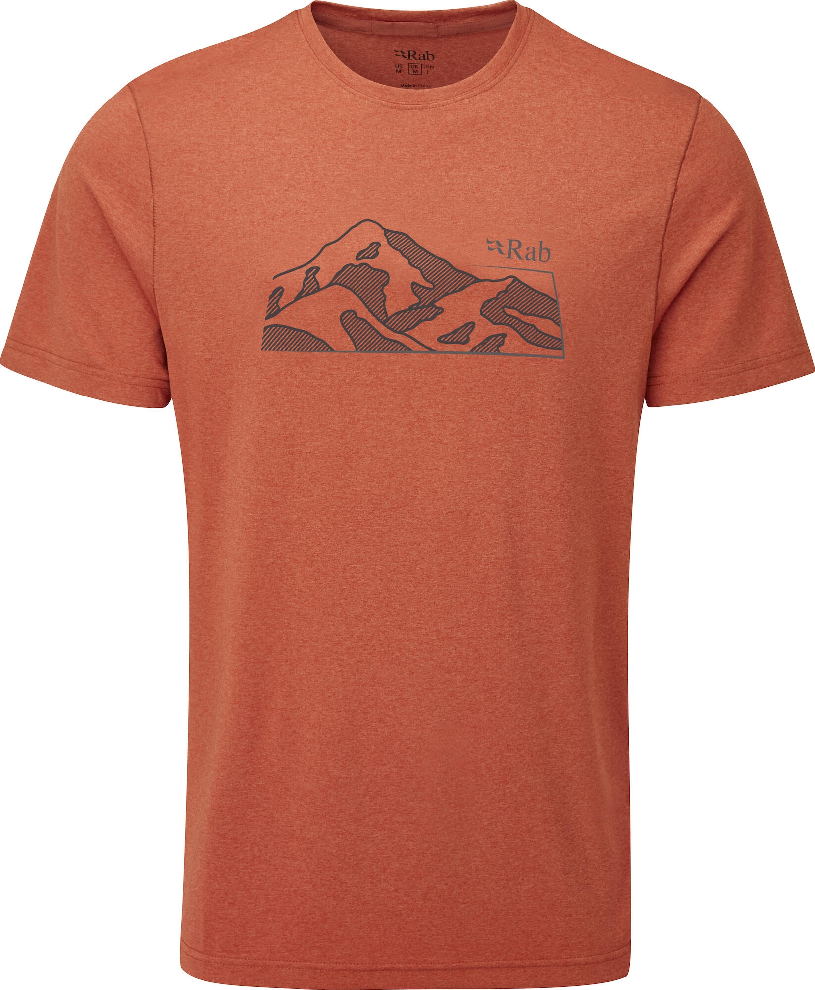 Rab Mantle Mountain Tee red clay (RCY) S