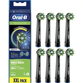 Oral-B CrossAction Aufsteckbürste schwarz 8 St.