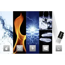 Transcend microSDHC Class 10 + SD-Adapter 8 GB