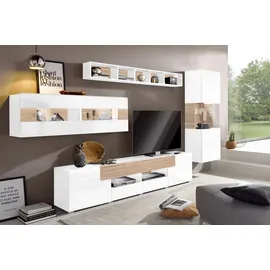 OTTO home Hängevitrine Toledo 131 x 37 x 45 cm Weiß