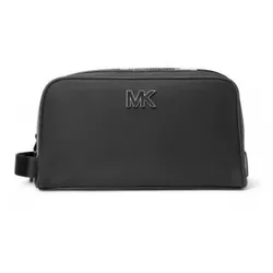 Michael Kors für Herren. 33S5LEEV1B Kulturtasche Nylon schwarz (OSFA), Lässig, Nachhaltig, Recyceltes Nylon