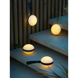 Nordlux Bring LED Akkuleuchte Kunststoff Ø 12 cm 1 Stk. schwarz