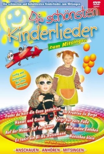 Die schönsten Kinderlieder zum Mitsingen Vol. 1 - Various. (DVD)