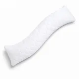 sei Design Stillkissen 40x130 cm Welle Weiß