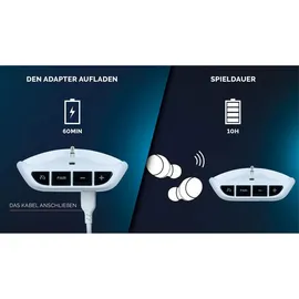 Nacon Adapter 3.0 USB-C Stecker auf USB-A Buchse, kompaktes Design.