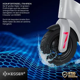 Kesser E-Scooter grau