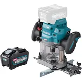 Makita Makita, RP 001 GT1 Akku Oberfräse 40 V max. 12 mm Brushless + 1x Akku 5,0 Ah - ohne Ladegerät