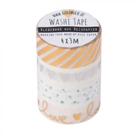 Goldbuch Washi Tape 10626 Love gold