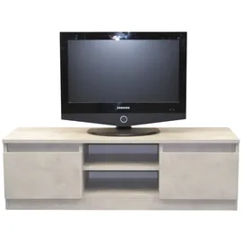 moebel-direkt-online Heike TV-Rack 120 x 41 x 37 cm Weiß Holzwerkstoff