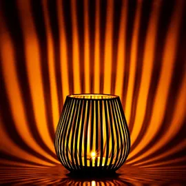 Marrakesch Orient & Mediterran Interior 2er Set Skandinavisches Design Windlicht Teelichthalter Amunda