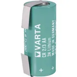 Varta CR2/3 LF Spezial-Batterie CR 2/3 AA LF U-Lötfahne Lithium 3V 1350 mAh 1St.