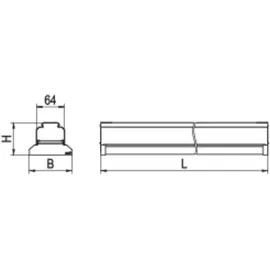 Ridi Ridi-Leuchten LED-Geräteträger 7pol. VLGFS1501-7 1561191