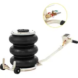 VEVOR 5T Pneumatisch Wagenheber Druckluft Rangierwagenheber Hebebühne Pneu Jack