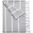 BUTLERS Surfside Strandtuch 200 x 180 cm grau/weiß